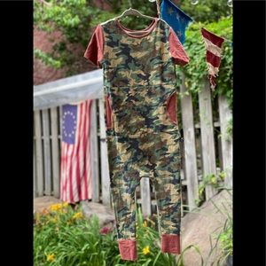 Rags jumpsuit camo with pocket
